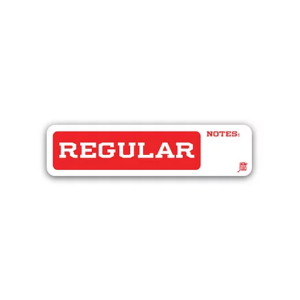 Fuel Label Regular